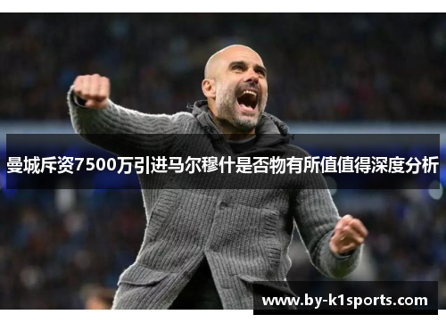 曼城斥资7500万引进马尔穆什是否物有所值值得深度分析